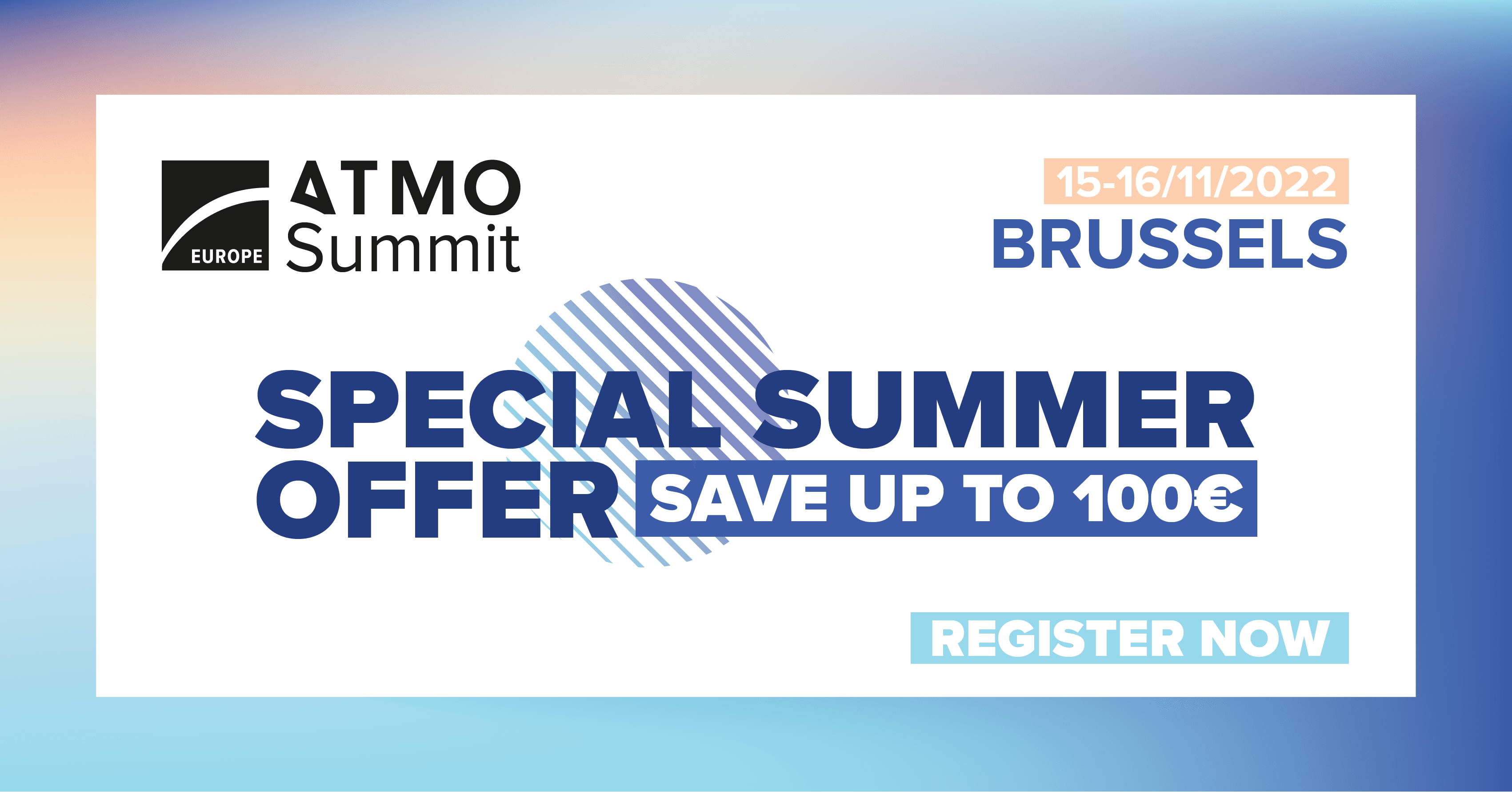 SPECIAL SUMMER OFFER!