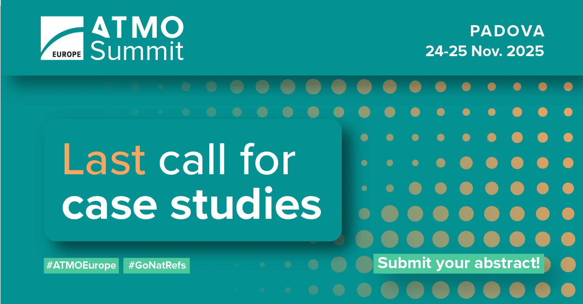 ATMOsphere Europe Summit 2025 - sustainable cooling and heating conference - Last Call for Case Study