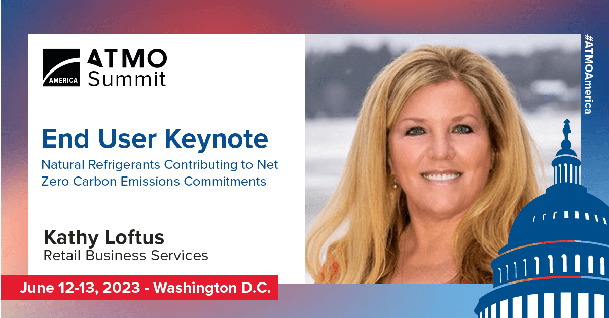 ATMO America_End User Keynote. Event on Sustainable Solutions for HVACR, Natural Refrigerants