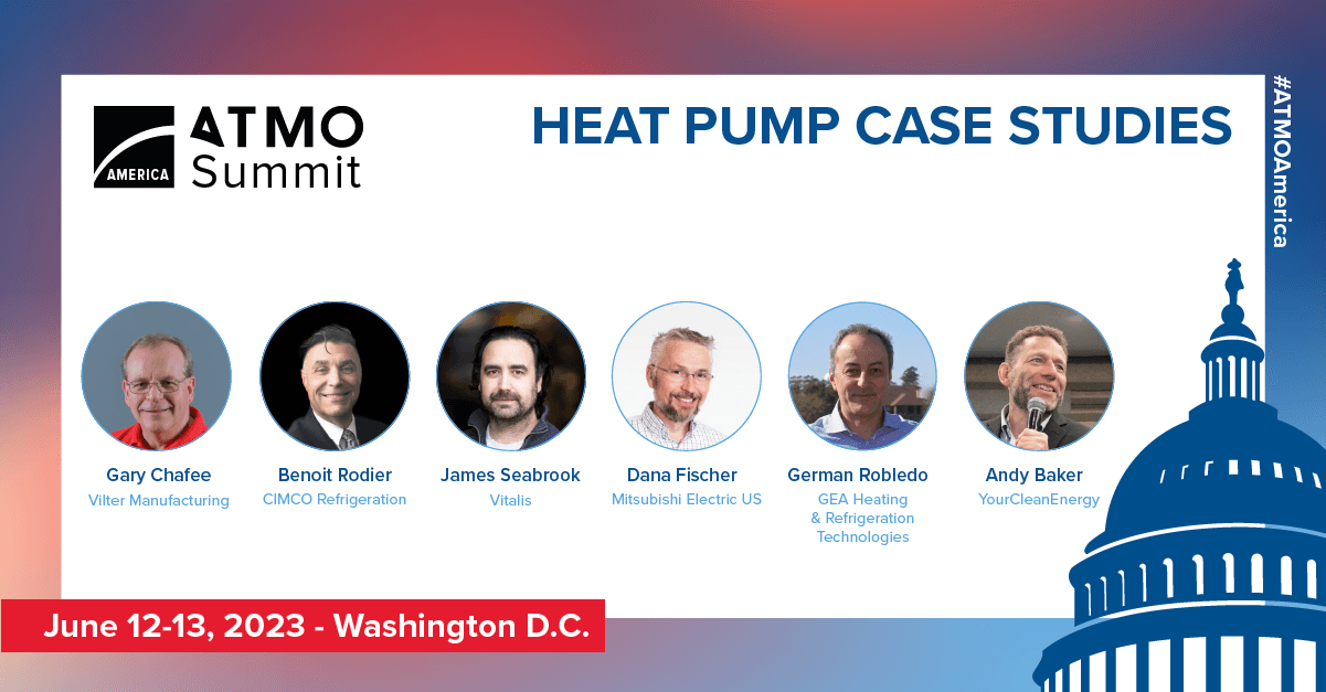ATMO America_Heat Pump Case Studies. Event on Sustainable Solutions for HVACR, Natural Refrigerants