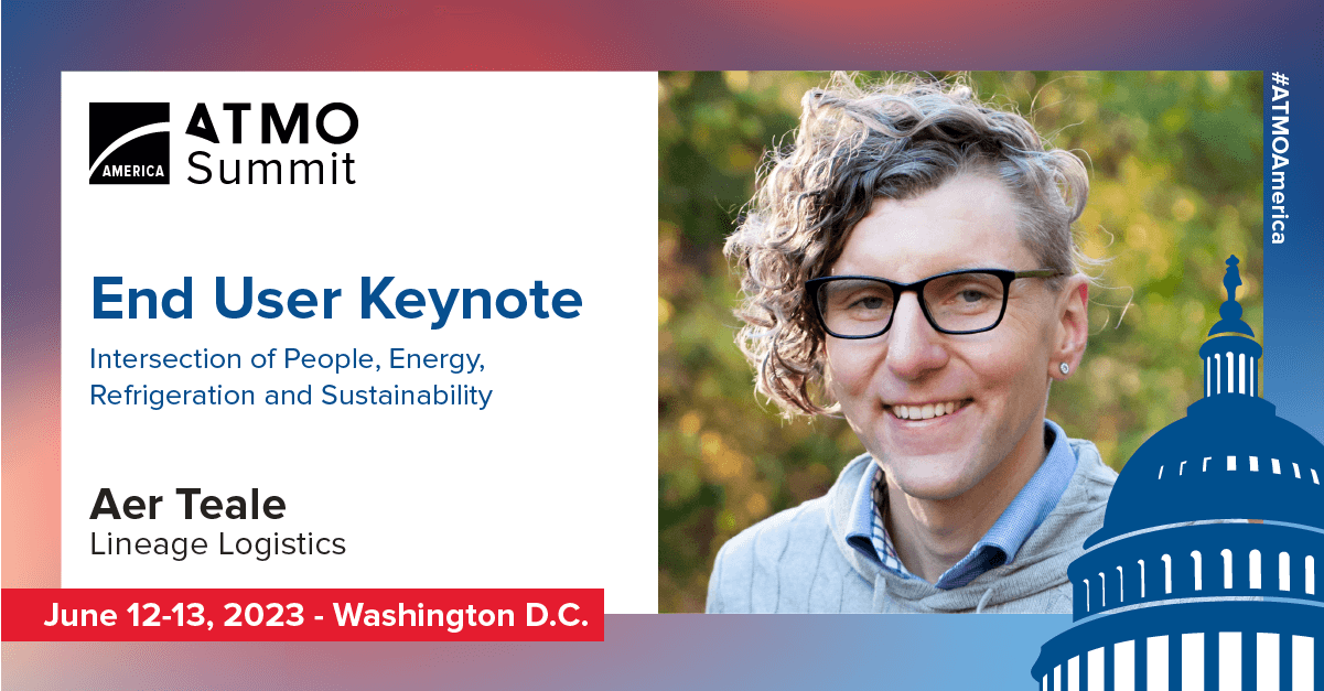 ATMO America_Keynote_Lineage Logistics_Aer Teale. Event on Sustainable Solutions for HVACR, Natural Refrigerants