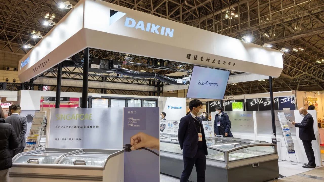Daikin booth at Supermarket Tradeshow