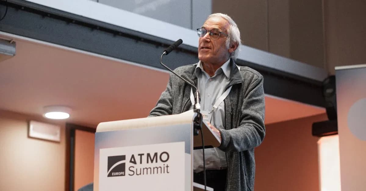 Rene van Gerwen, speaking at ATMOsphere Europe, sustainable conference on Natural Refrigerants