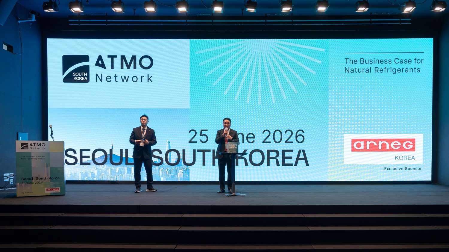 ATMOsphere Network South Korea 2026 exclusive sponsor Arneg Korea 1